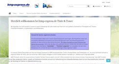 Desktop Screenshot of kmp-express.de